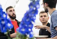 Į Tbilisį pėsti i&scaron;keliaujančio Niko i&scaron;lydėtuvės