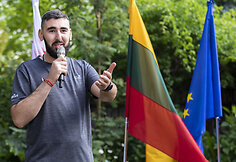 Lietuvos kartvelas Niko pėsčias i&scaron; Vilniaus i&scaron;ėjo į Tbilisį