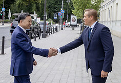 Vidaus reikalų ministras Eimutis Misiūnas susitiko su Vietnamo vie&scaron;ojo saugumo ministru ir jo delegacija