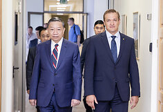 Vidaus reikalų ministras Eimutis Misiūnas susitiko su Vietnamo vie&scaron;ojo saugumo ministru ir jo delegacija