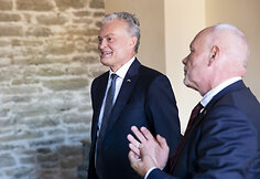 Gitanas Nausėda susitiko su Estijos lietuvių bendruomene