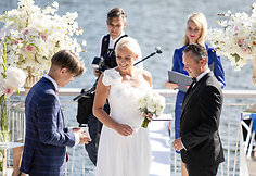 Lauros Kovaliovaitės Lino Aldonio vestuvių akimirka