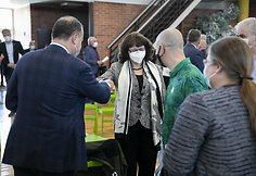 Saulius Skvernelis, Rima Ba&scaron;kienė, Aurelijus Veryga