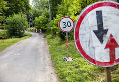 Tvarkoma Pūčkorių gatvė Vilniuje