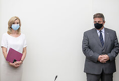 Rita Tama&scaron;unienė, Linas Linkevičius