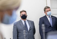 Linas Linkevičius, Raimundas Karoblis