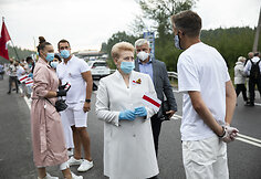 Dalia Grybauskaitė, Andrius Tapinas
