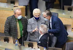 Bronius Bradauskas, Irena Degutienė, Julius Sabatauskas, Algirdas Sysas