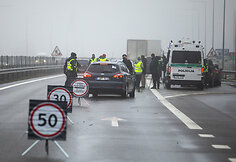 Stacionarus policijos kontrolės postas