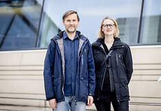 Mokslininkai dr. Andrius Kažukauskas ir dr. Jūratė Jaraitė-Kažukauskė