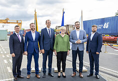 Kauno intermodalinio terminalo atidarymas komerciniam eismui &bdquo;Rail Baltica&ldquo; geležinkeliu