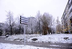 Pirmas sniegas Vilniuje