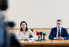 Monika Navickienė, Andrius Šatevičius