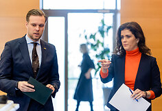 Gabrielius Landsbergis, Thórdís Kolbrún Reykfjörd Gylfadóttir