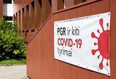 COVID-19 tyrimai Vilniaus poliklinikose