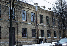 Varvekliai ant namų stogų Mindaugo gatvėje