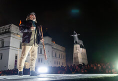 700-ojo Vilniaus gimtadienio renginys Katedros aik&scaron;tėje ,,Laiko portalas&ldquo;