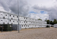 Karinio miestelio statybvietė Pajūryje