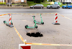 Smegduobė Dzūkų gatvėje