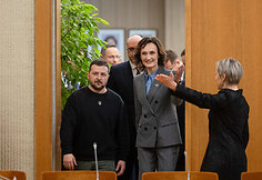 Viktorija Čmilytė-Nielsen, Volodymyras Zelenskis