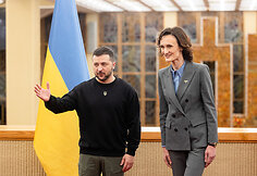 Viktorija Čmilytė-Nielsen, Volodymyras Zelenskis