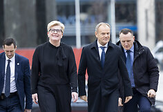 Ingrida Šimonytė, Donaldas Tuskas