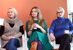 Inga Norkutė-Žvinienė, Au&scaron;ra &Scaron;tukytė ir Kristina Andrijauskaitė