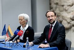 Christine Lagarde, Gediminas Šimkus