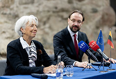 Christine Lagarde, Gediminas Šimkus