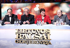 Chorų kovų filmavimo akimirka  