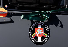 Pristatytas sraigtasparnis, skirtas Specialiosios tranzito schemos (STS) traukinių palydai ir greitam reagavimui į galimus incidentus