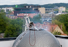 Gaisras Vilniaus planetariume