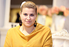 Erika Vitulskienė be makiažo