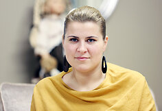 Erika Vitulskienė be makiažo
