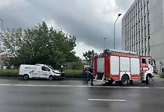 Avarija Naugarduko gatvėje