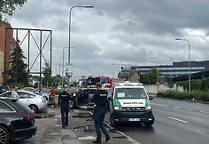 Avarija Naugarduko gatvėje