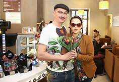 Aleksandras Pogrebnojus ir Justė Arlauskaitė-Jazzu