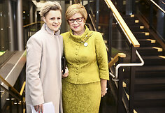 Ilma Cikanaitė ir Vida Ramaškienė