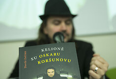 Knygos &bdquo;Kelionė su Oskaru Kor&scaron;unovu&ldquo; pristatymas