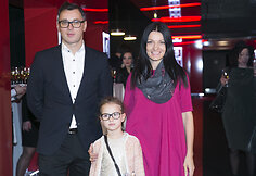 Viktorija Jakučinskaitė su šeima