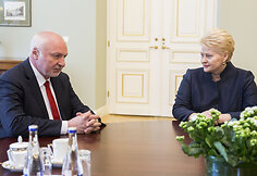 Dalia Grybauskaitė ir Valentinas Mazuronis
