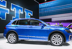 &bdquo;Volkswagen Tiguan&ldquo; Frankfurto automobilių parodoje