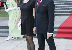 Arminas Lydeka su žmona