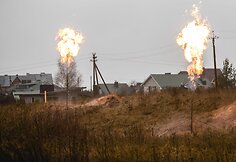 Gamtinių dujų i&scaron;leidimas Tarandėje