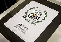  "Trip Advisor" "Kempinski Hotel Cathedral Square" vie&scaron;butį i&scaron;rinko geriausiu vie&scaron;bučiu Lietuvoje