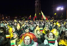 Vasario 16-osios koncerto &bdquo;&Scaron;vęskime laisvę&ldquo; akimirkos 