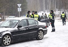 Rytinis kelių policijos reidas