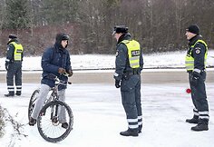 Rytinis kelių policijos reidas
