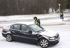 Rytinis kelių policijos reidas