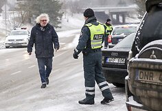 Rytinis kelių policijos reidas